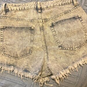 BNWT Reserved Frayed Jean Shorts